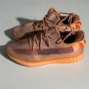Yeezy Tan and Orange Men's Sneakers